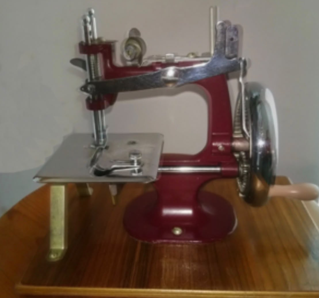 Sally’s first sewing machine